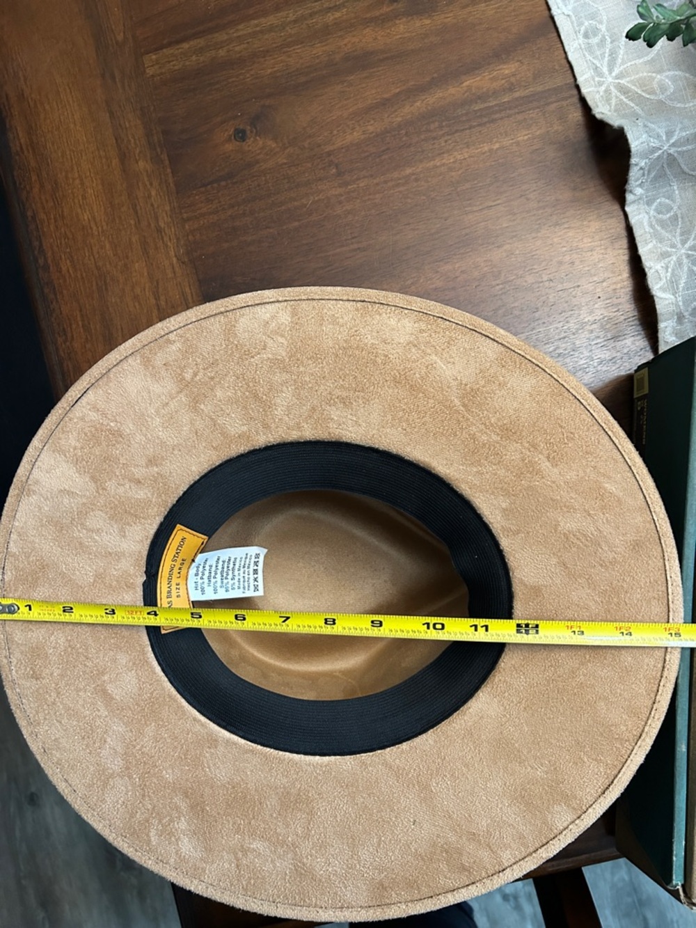 Texas Branding Station Ranch Western Hat in Tan - Unisex - Picture 5 of 6